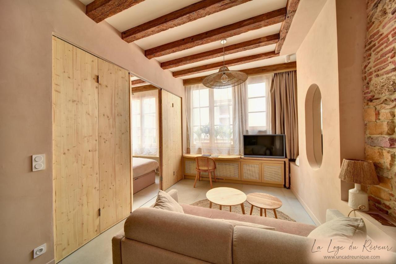 La Loge Du Reveur - Spa - Vieux-Lyon Luaran gambar