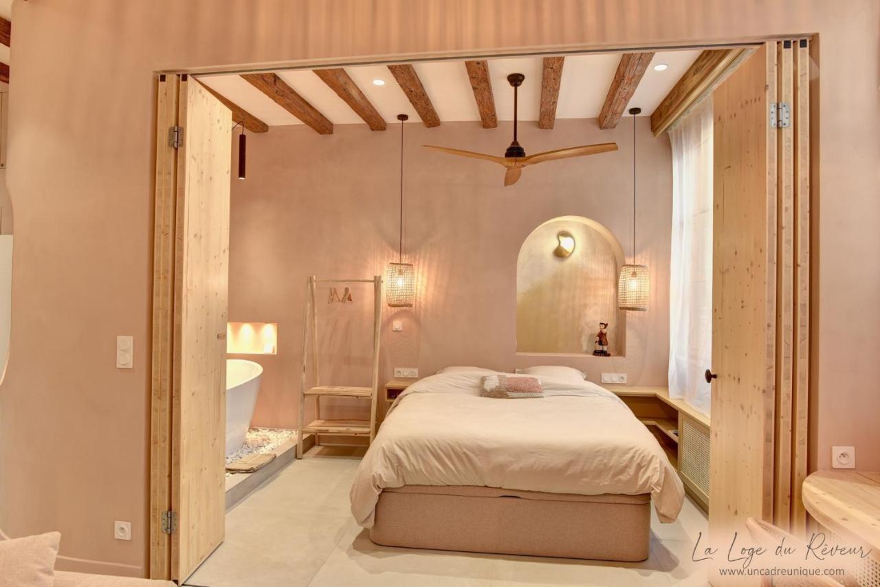 La Loge Du Reveur - Spa - Vieux-Lyon Luaran gambar
